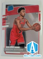 2020-21 Panini Donruss Optic Devon Dotson Rated Rookie #175 Chicago Bulls